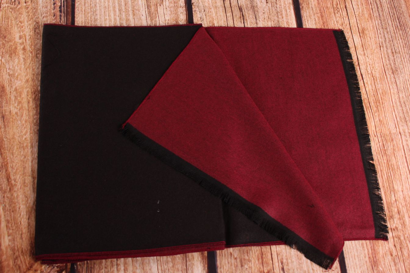 Pánsky šál CASHMIRE (710) - bordový (180x32cm) veľkosť 180x32cm